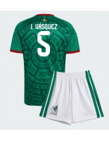 Mexiko Johan Vasquez #5 Domácí dres pro děti MS 2026 Krátký Rukáv (+ trenýrky)